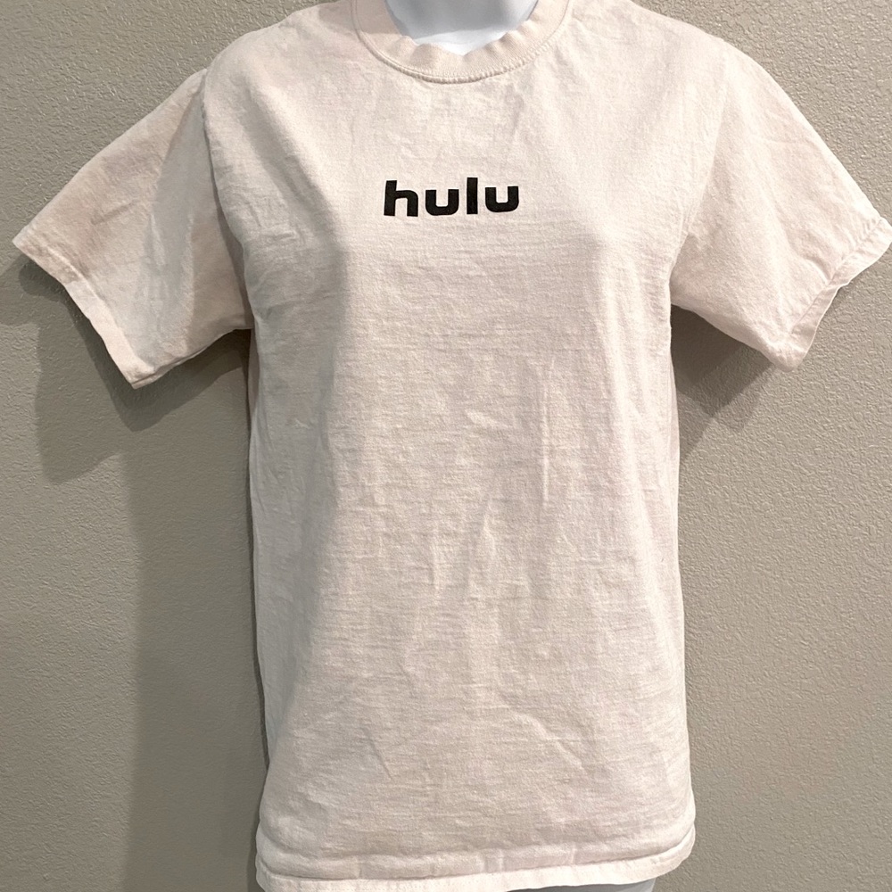 Hulu #HuluganLife Unisex T-Shirt White Thick Small